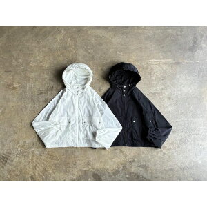 �yShinzone�z �V���]�[�� �wNYLON SHORT BLOUSON�xNylon Taffeta Zip Up Hoodie style No. 26MMSCO01
