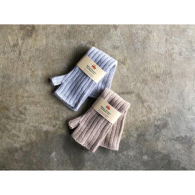 再入荷 【William Brunton】 ウィリアム ブラントン 3Ply Cashmere Rib Wristwarmers (Long) style No.299