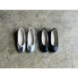 【REMME】 レメ Sheep Skin Leather Round Toe Pumps PLATA&NEGRO ZH-ZARAGOZA-CO/CE