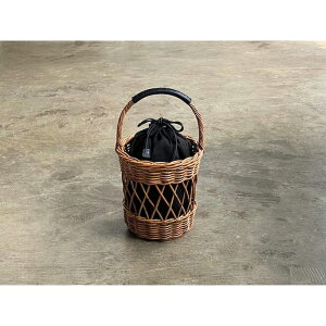 �yThe Bagmati�z�o�O�}�e�B Arurog×Leather Handle Basket Bag style No.BBK21-SS13
