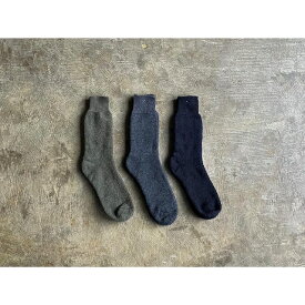 【LEUCHTFEUER】ロイフトフォイヤー 『PLUSCHSOCKE』Wool Polyester Mix Socks style No.PLUSCHSOCKE