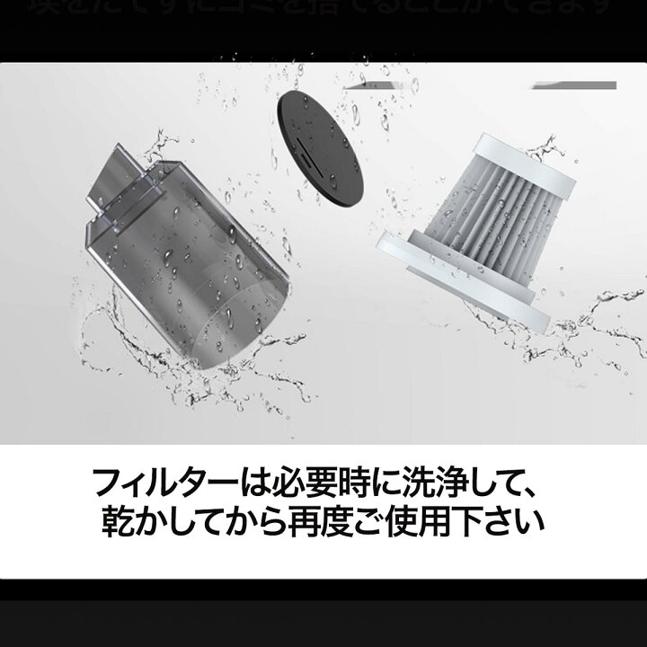 楽天市場 掃除機 コードレス ハンディクリーナー 車載掃除機 車用掃除機 家 車 乾湿両用 Usb カークリーナー 強力吸引 ハイパワー パワフル 車載用品 超軽量 小型 コンパクト 充電式 Ledライト 6000pa 吸引力1w 家庭用 Hepaフィルター 小型掃除機 室内 急速充電 吸引力