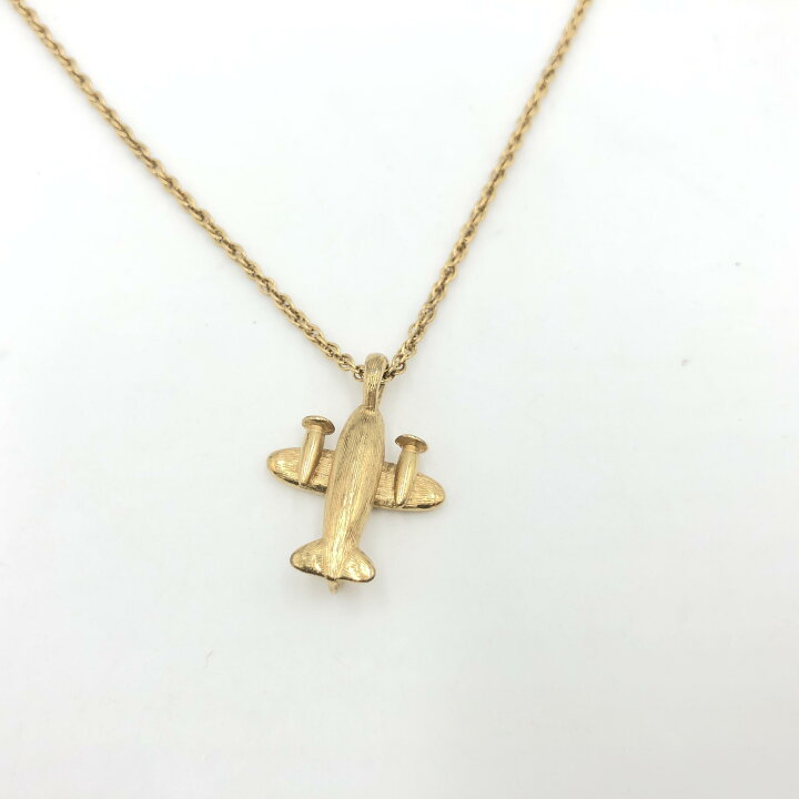 楽天市場】ジバンシィ ネックレス 飛行機モチーフ ゴールド【中古 