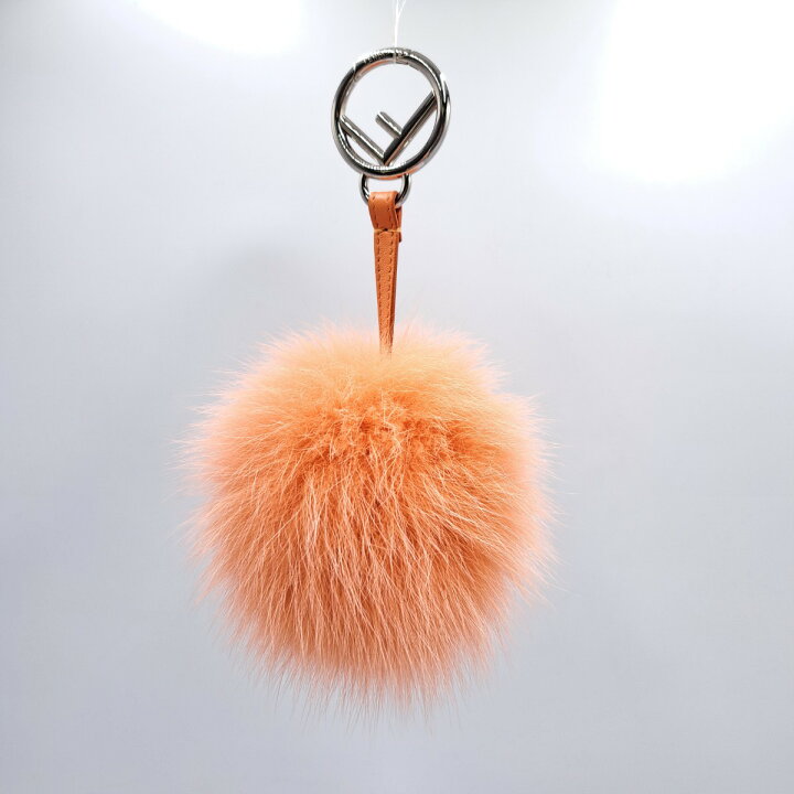 楽天市場】【中古】 FENDI フェンディ ポンポンチャーム 