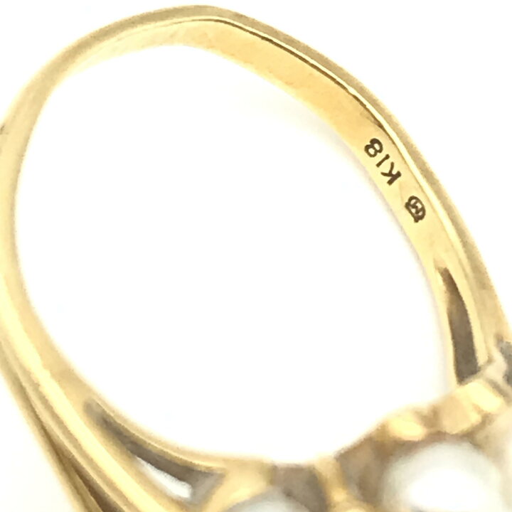 楽天市場】ミキモト MIKIMOTO 指輪 パール リング 7粒パール 2P 