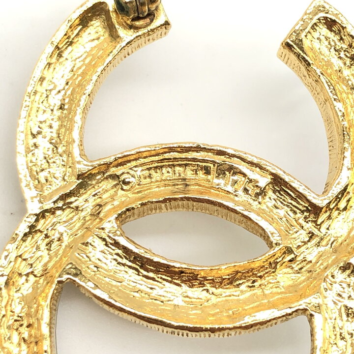 楽天市場】【中古】 CHANEL シャネル ブローチ ココマーク ライン  