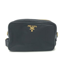 プラダ PRADA クロスボディバッグ ナイロン ブラック【中古】