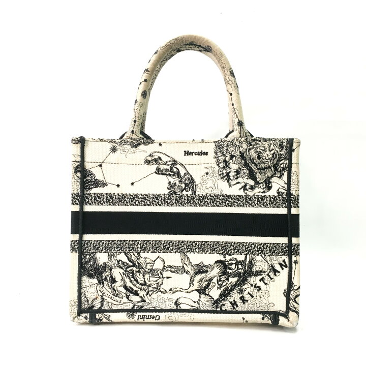 楽天市場】Christian Dior ブックトート スモールバッグ 星座 トワル  