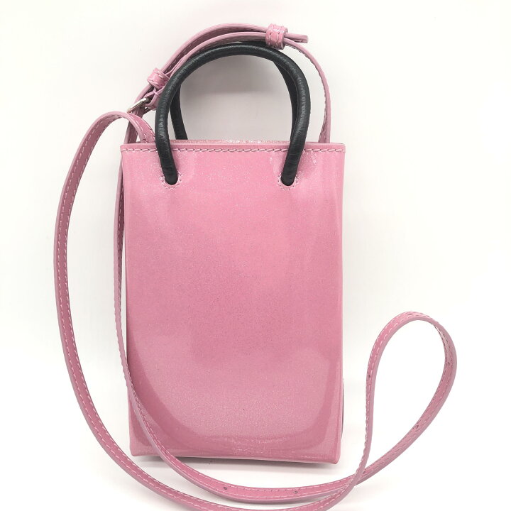楽天市場】バレンシアガ Balenciaga ショッピング フォンホルダー 