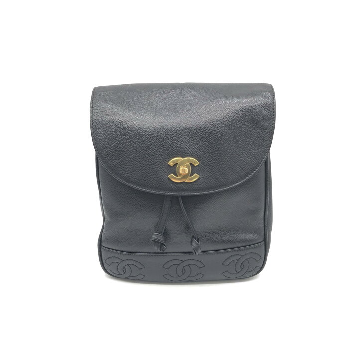 楽天市場】シャネル Chanel CHANEL トリプルココマーク リュックサック 