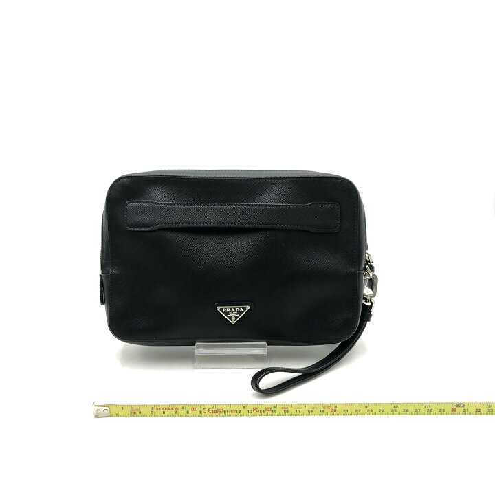 楽天市場】プラダ Prada 三角ロゴ クラッチバッグ セカンドバッグ 