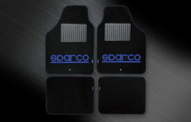 SPARCO CORSA スパルコ コルサ フロアマット ブルー 4枚セット SPC1901【店頭受取対応商品】