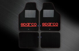 SPARCO CORSA スパルコ コルサ フロアマット レッド 4枚セット SPC1903【店頭受取対応商品】