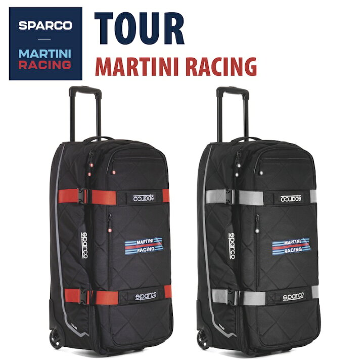 楽天市場】Sparco MARTINI RACING トロリーバッグ TOUR スパルコ 