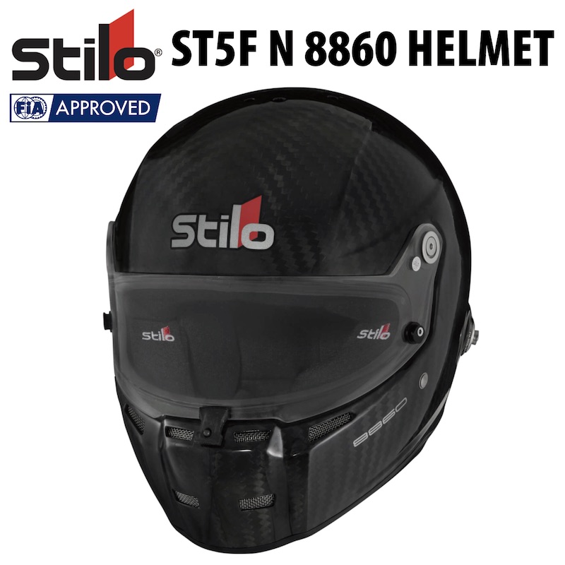STILOのFIA公認ヘルメット 送料無料 Stilo スティーロ ヘルメット ST5F N 憧れ ファクトリーアウトレット 4輪用 HELMET 店頭受取対応商品 FIA 8860 8859-2018