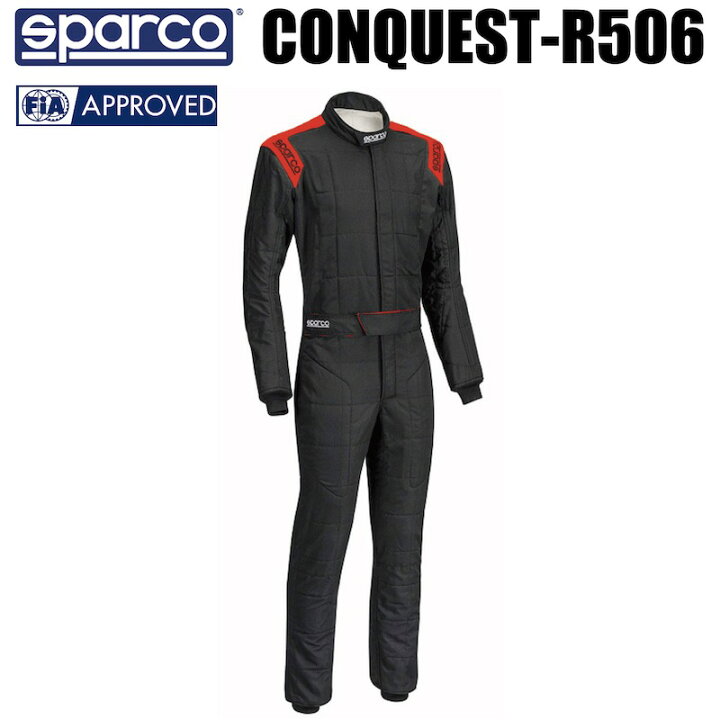 楽天市場】送料無料 SPARCO スパルコ レーシングスーツ CONQUEST-R506 