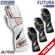 スパルコ レーシンググローブ フツーラ FIA8856-2018公認 Sparco FUTURA 4輪 走行会 外縫い 2023年モデル