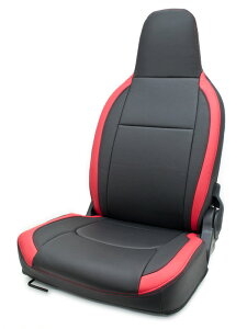 G'BASE デザインシートカバー ブラックxレッド ハイゼットジャンボ S500P S510P 2022/01〜