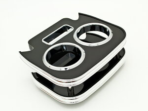 ISB フロント センターカップホルダー ブラック ハイエース 200系 標準&ワイド(共通)1型〜6型