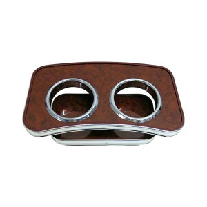 リア センターカップホルダー ブラック ウッド ハイエース 200系 標準&ワイド(共通)1型〜6型