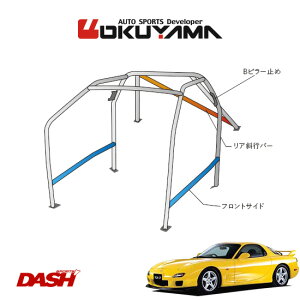 OKUYAMA IN} DASH [o[ X`[ RX-7 FD3S [9P/No.12/2] _bV{[hђʃ^Cv lւ̔zsA