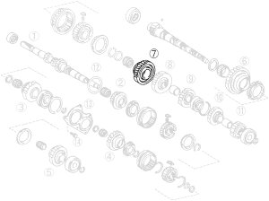 KAAZ �J�[�c LSD ��C�p�[�c �M��CP 2ND-DN 78012-155