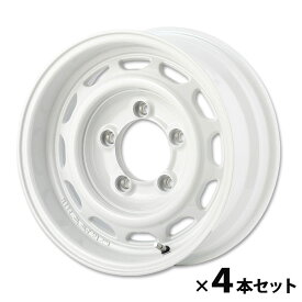 APIO アピオ アルミホイール WILDBOAR Ventura 15インチ INSET-5 6Jx15(-5) 139.7 5H 4本セット ホワイト ジムニーシエラ