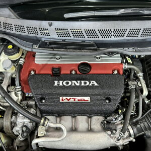 バックヤードスペシャル 結晶塗装エンジンカバー シビック タイプR FD2