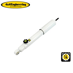 4x4エンジニアリング ショックアブソーバー 1本 ジムニー JB23系 H10.10- フロント用 減衰力14段調整式 ノーマル車高対応 北海道・沖縄・離島は要確認