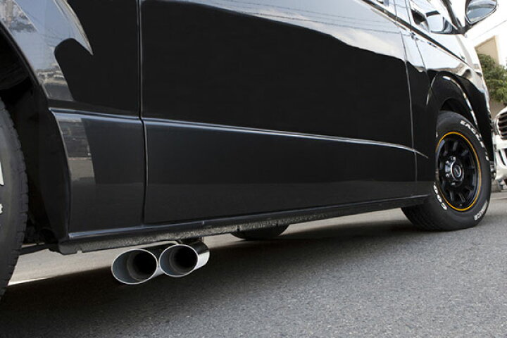 楽天市場】5ZIGEN マフラー コマサイド出しマフラー ハイエース CBF 