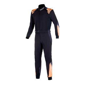 ApCX^[Y J[gp[VOX[c KMX-5 V3 SUIT (TCY:52) 1241 BLACK WHITE ORANGE FLUO KART