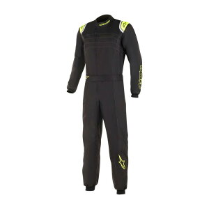 ApCX^[Y J[gp[VOX[c KMX-9 V3 SUIT (TCY:46) 155 BLACK YELLOW FLUO