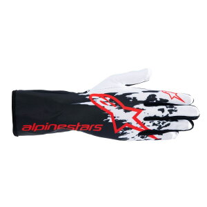 ApCX^[Y J[gp[VOO[u TECH-1 K V3 GLOVES (TCY:M) 123 BLACK WHITE RED
