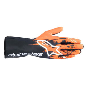 ApCX^[Y J[gp[VOO[u TECH-1 K V3 GLOVES (TCY:S) 134 BLACK ORANGE WHITE