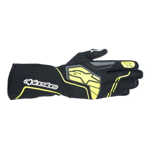 ApCX^[Y J[gp[VOO[u TECH-1 KX V4 GLOVES (TCY:L) 9151 TAR GRAY BLACK YELLOW FLUO