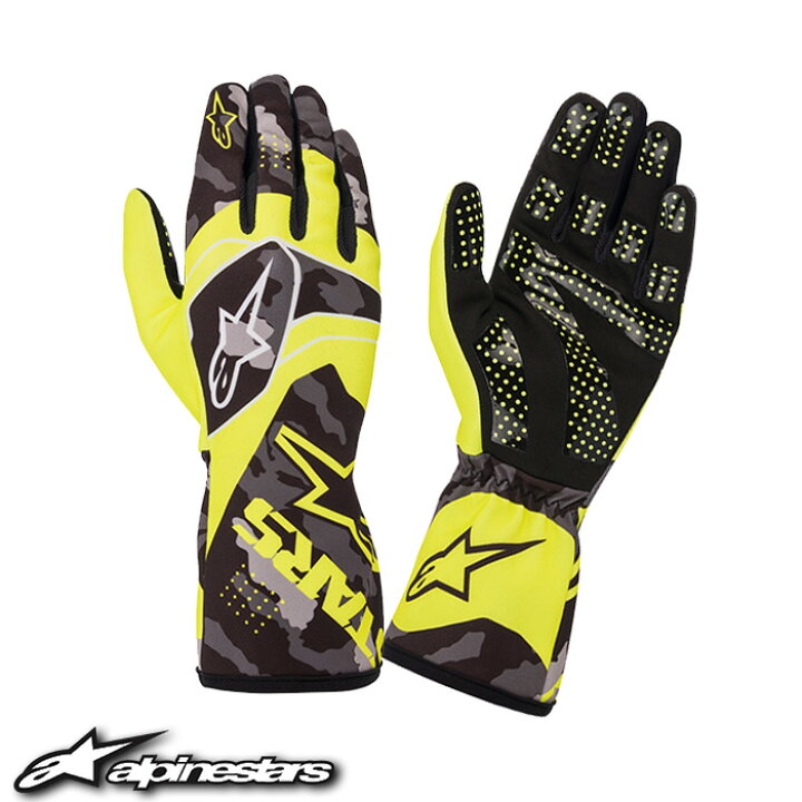 alpinestars TECH 1-RACE グローブ YELLOW BLACK 551 FLUO XLサイズ alpinestars TECH 1-RACE グローブ YELLOW BLACK 551 FLUO XLサイズ