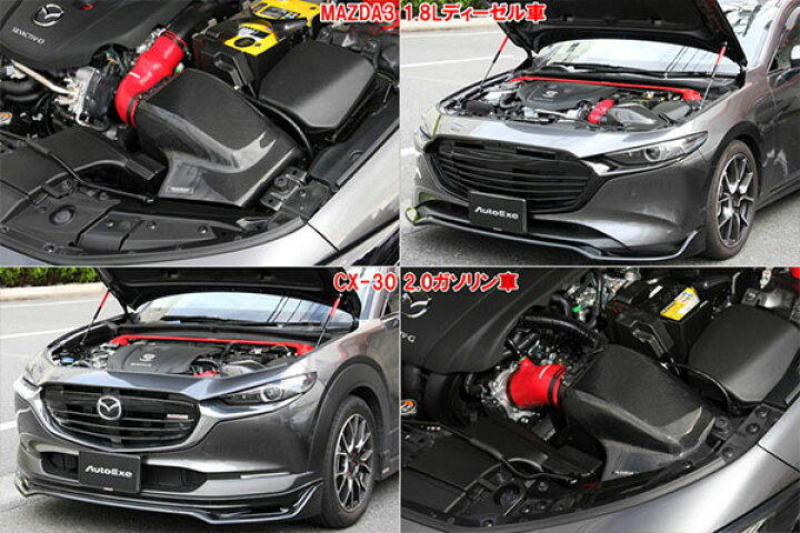楽天市場】AutoExe オートエクゼ ラムエアインテークシステム CX-30 