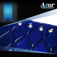 Azur アズール エナメルキルトダッシュボードマット ネイビー いすゞ NEW エルフ H5.7〜H18.12 標準キャブ