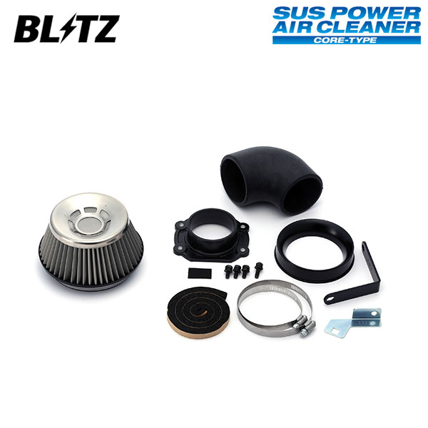 BLITZ ブリッツ サスパワー エアクリーナー マーチ AK12 BK12 BNK12 K12 2002/03〜  CR10DE/CR12DE/CR14DE 12SR未確認 寒冷地仕様取付不可 | オートクラフト