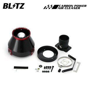 BLITZ ブリッツ カーボンパワーエアクリーナー アルファード GGH20W H20.5〜 2GR-FE