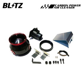 BLITZ ブリッツ カーボンパワーエアクリーナー ヴォクシー ZWR90W ZWR95W R4.1〜 2ZR-FXE