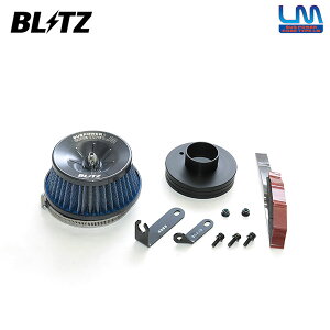 BLITZ ブリッツ サスパワー コアタイプLM ブルー エアクリーナー タフト LA900S LA910S R2.6〜 KF ターボ