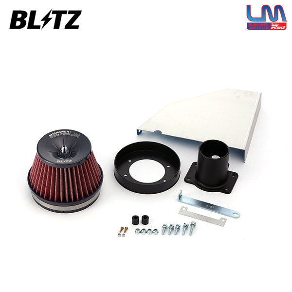 BLITZ ブリッツ サスパワー コアタイプLM レッド エアクリーナー ロードスター NCEC H17.8〜H20.12 LF-VE |  オートクラフト