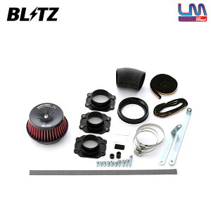 BLITZ ブリッツ サスパワー コアタイプLM レッド エアクリーナー アルファードハイブリッド AYH30W H27.1〜 2AR-FXE