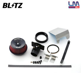 BLITZ ブリッツ サスパワー コアタイプLM レッド エアクリーナー プリウス ZVW50 ZVW51 ZVW55 H27.12〜 2ZR-FXE