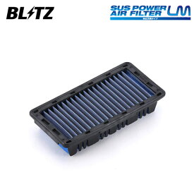 BLITZ ブリッツ サスパワー エアフィルター LM SM-54B コルト Z25A H14.11〜H18.11 4G19 FF MR993226