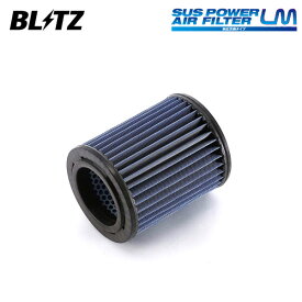 BLITZ ブリッツ サスパワー エアフィルター LM SH-76B K20A用 ストリーム RN3 H12.10〜H18.7 K20A FF 17220-PNA-003