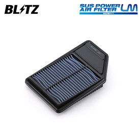 BLITZ ブリッツ サスパワー エアフィルター LM SH-699B N-BOX+カスタム JF1 H25.12〜 S07A NA FF 要純正品番確認 17220-5Z1-003