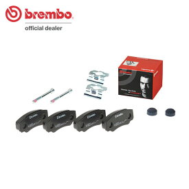 brembo ブレンボ ブラックブレーキパッド リア用 フィアット デュカト (230/244) JTD 2.8L 送料:全国一律無料