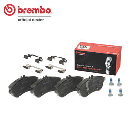 brembo ブレンボ ブラックブレーキパッド フロント用 メルセデスベンツ Eクラスステーションワゴン (S212) 212247C H22.2〜H25.5 E250 アバンギャルド以外 フロントディスク295mm車 送料:全国一律無料